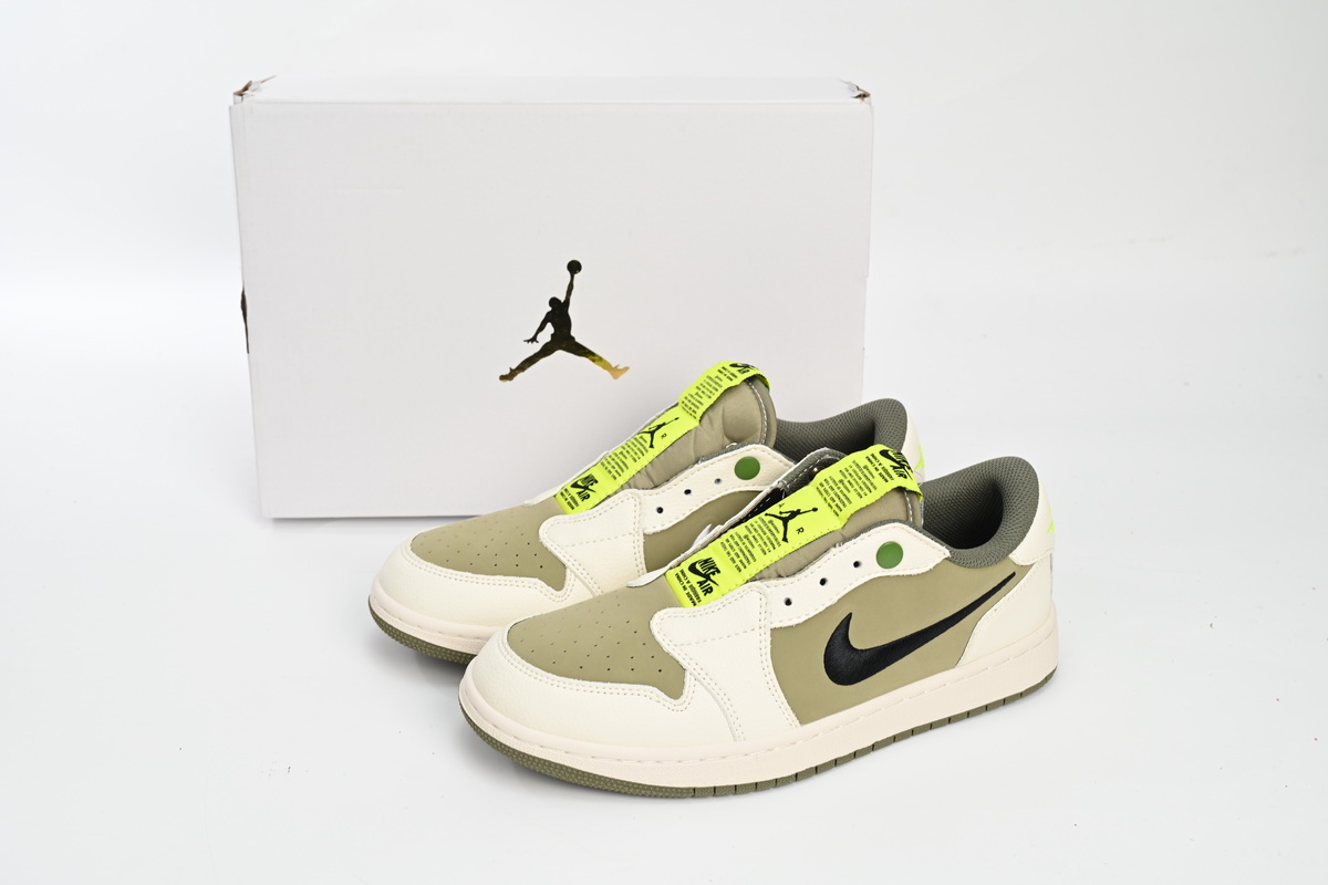 Air Jordan 1 Low Mustard Green AV3918-798