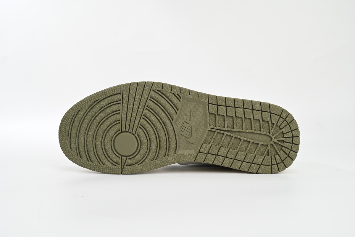 Air Jordan 1 Low Mustard Green AV3918-798