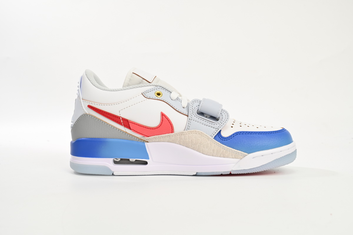 Jordan Legacy 312 Low White Game Royal University Red FN8902-161