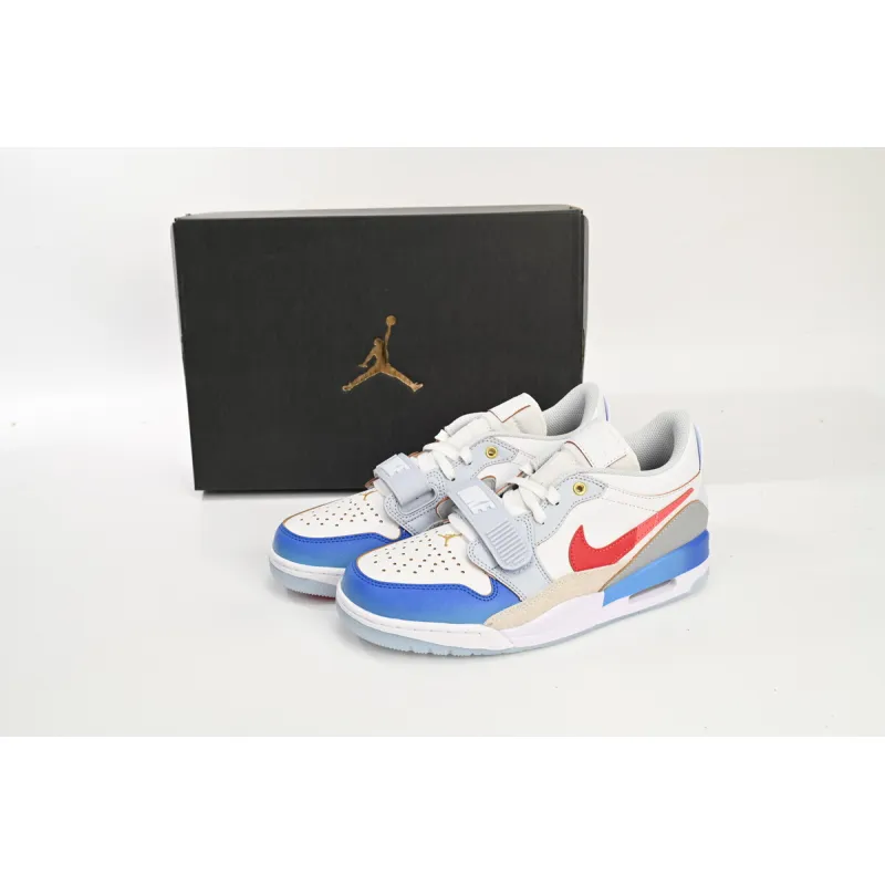 Jordan Legacy 312 Low White Game Royal University Red FN8902-161