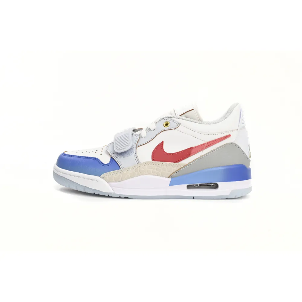 Jordan Legacy 312 Low White Game Royal University Red FN8902-161