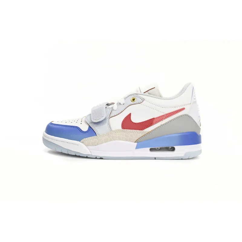 Jordan Legacy 312 Low White Game Royal University Red FN8902-161
