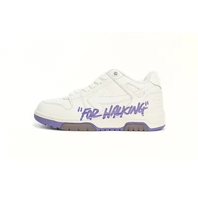 Off-White Out Of Office ''For Walking''White Purple OWIA259S23LEA0030136 01