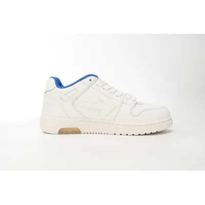 OFF-WHITE Out Of Office "OOO" Low Tops For Walking White White Dark Blue SS22 OMIA189S22LEA0030145 02