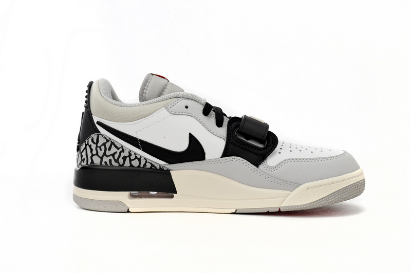 Jordan Legacy 312 Low Tech Grey Fire Red Black CD7069-101