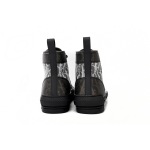 Dior B23 High Top Canvas Oblique Black 3SH118YJR