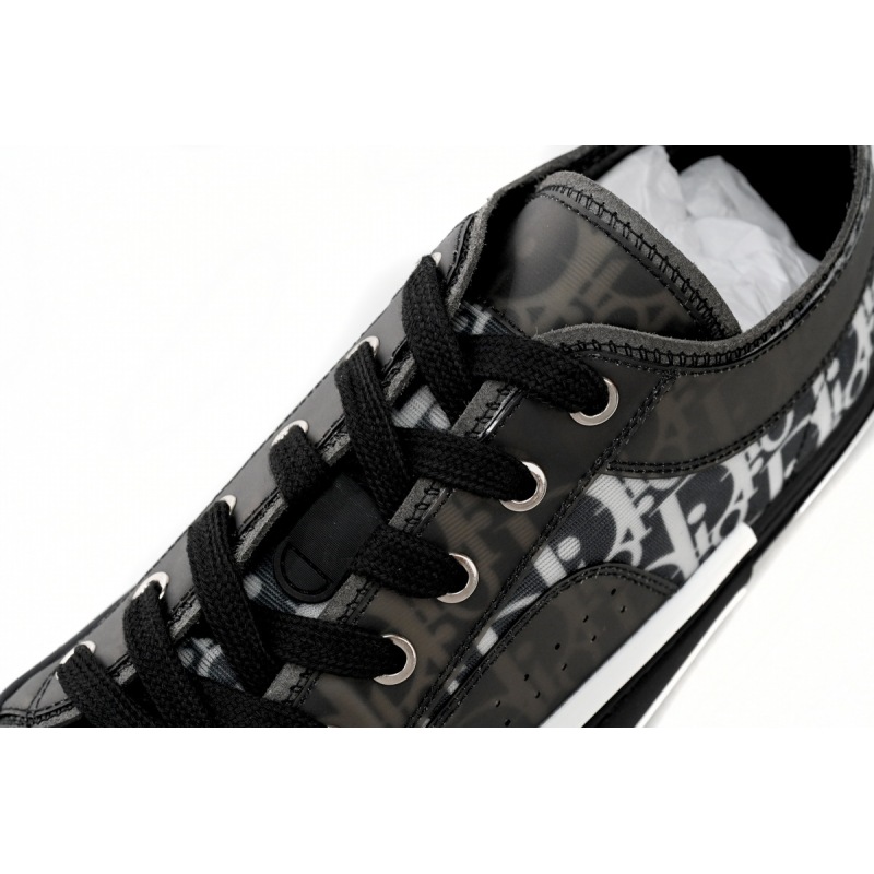 Dior B23 Low Top Canvas Oblique Black 3SN249YJP_H960
