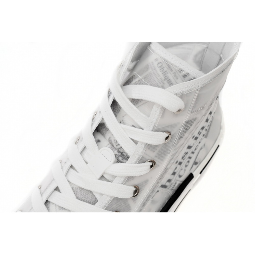 Dior B23 Low Top Daniel Asham Newspaper 3SN249YUO