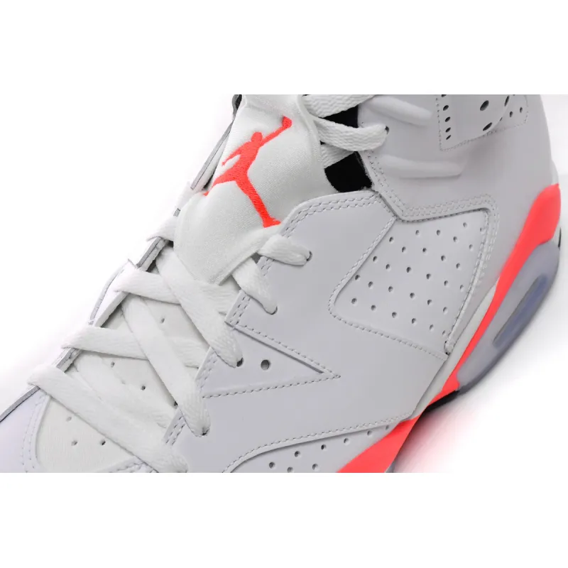 Jordan 6 Retro Infrared White 384664-123