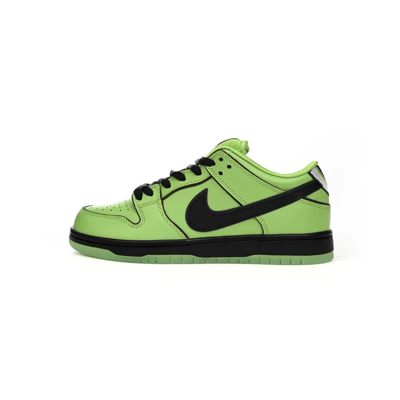 The Powerpuff Girls x Nike SB Dunk Low “Buttercup” FZ8319-300