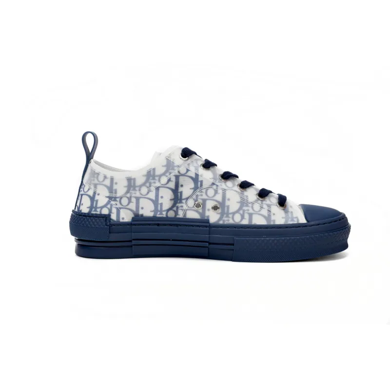 Dior B23 Low Top Blue Oblique 3SN249YNT_H565