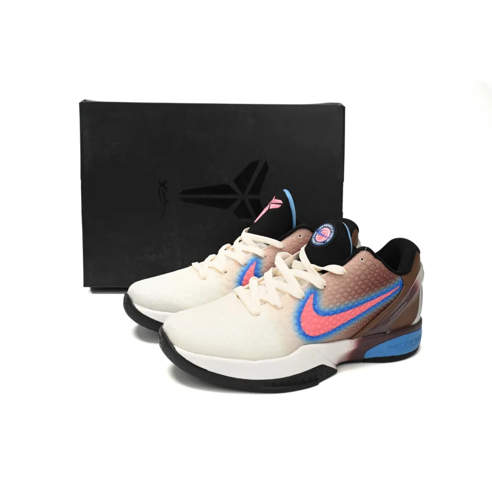 Nike Kobe 6 Brown Red Blue 869457-007