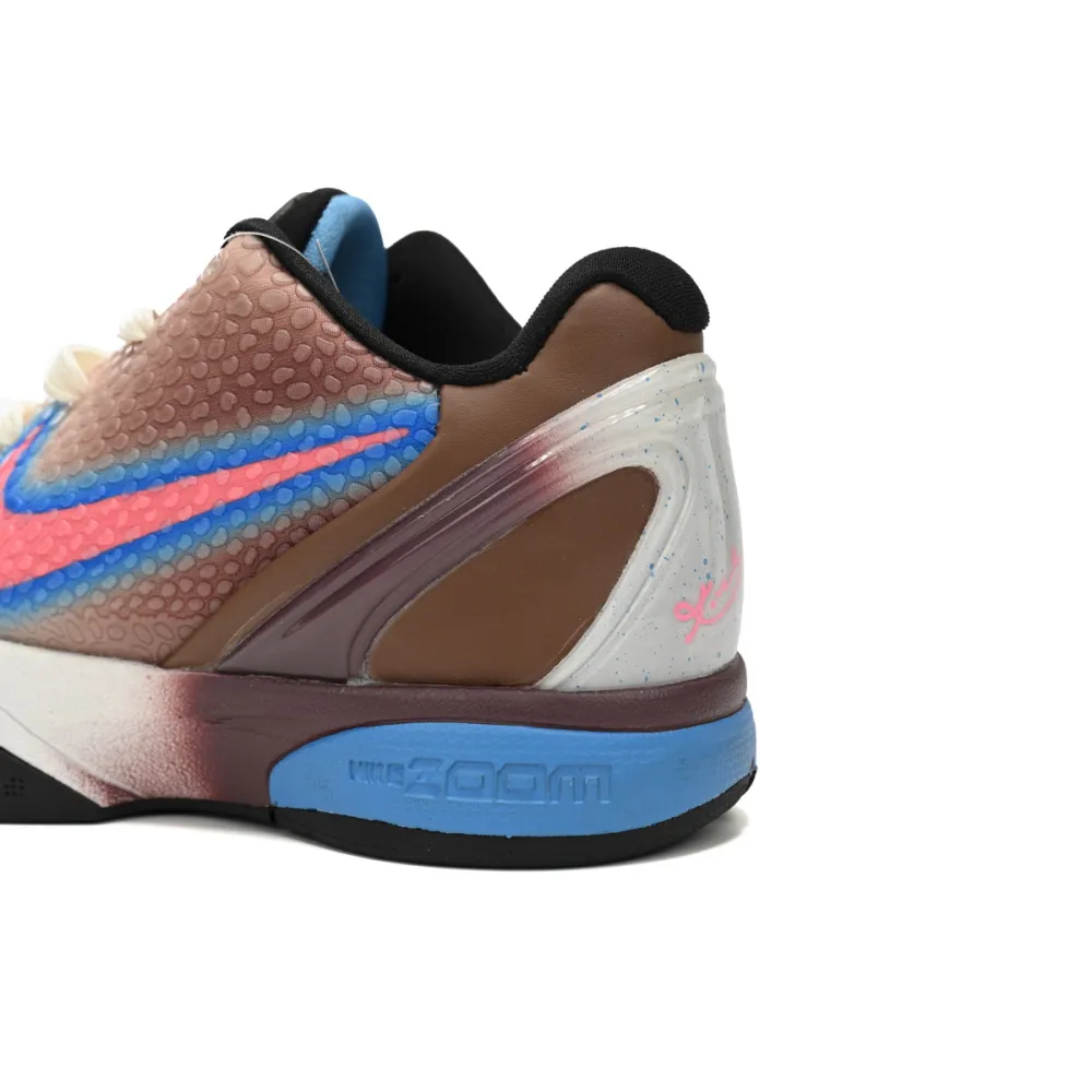 Nike Kobe 6 Brown Red Blue 869457-007