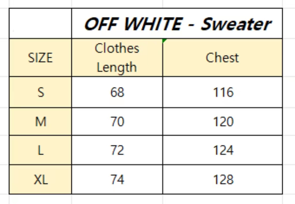 OFF WHITE Sweater 365