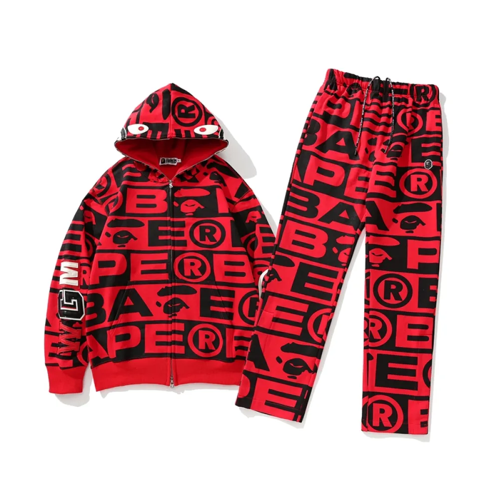 Bape（A Bathing Ape）Hoodie 6819 & Pants 8919