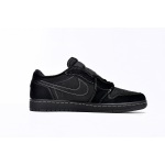 (Limited Offer) Jordan 1 Retro Low OG SP Travis Scott Black Phantom DM7866-001