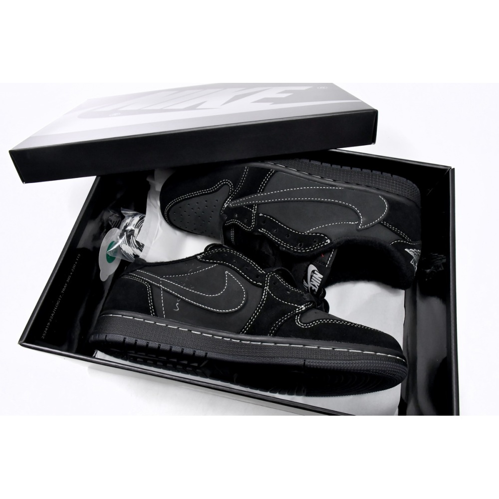 (Limited Offer) Jordan 1 Retro Low OG SP Travis Scott Black Phantom DM7866-001