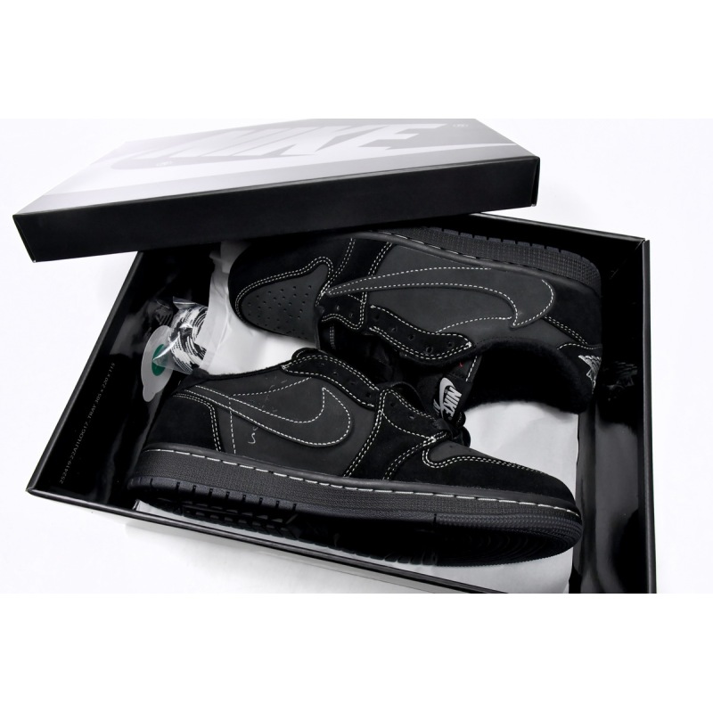 (Limited Offer) Jordan 1 Retro Low OG SP Travis Scott Black Phantom DM7866-001