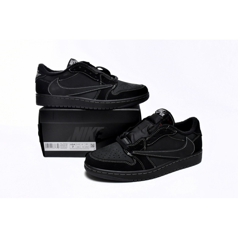 (Limited Offer) Jordan 1 Retro Low OG SP Travis Scott Black Phantom DM7866-001