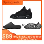  (Buy One Get One) Air Jordan 4  Retro Black Cat (2020) CU1110-010