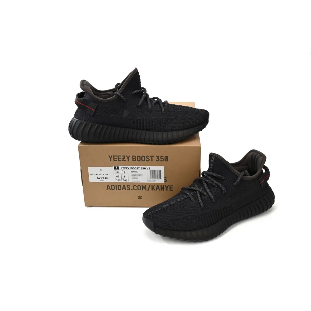 Yeezy Boost 350 V2 Black (Non-Reflective) FU9006