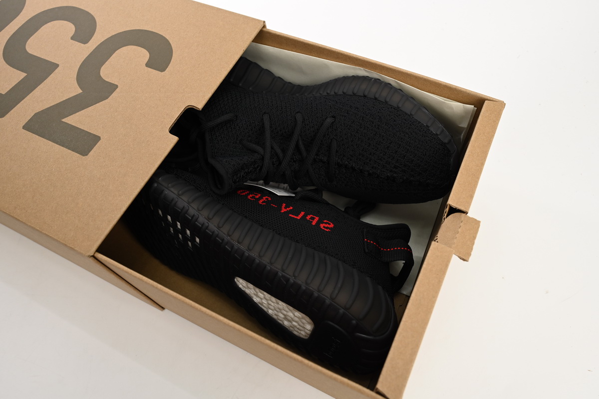 Yeezy Boost 350 V2 Black Red CP9652