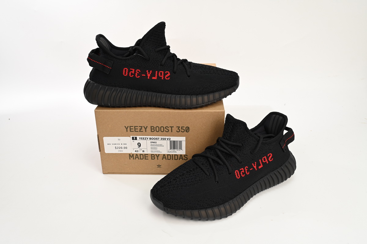 Yeezy Boost 350 V2 Black Red CP9652