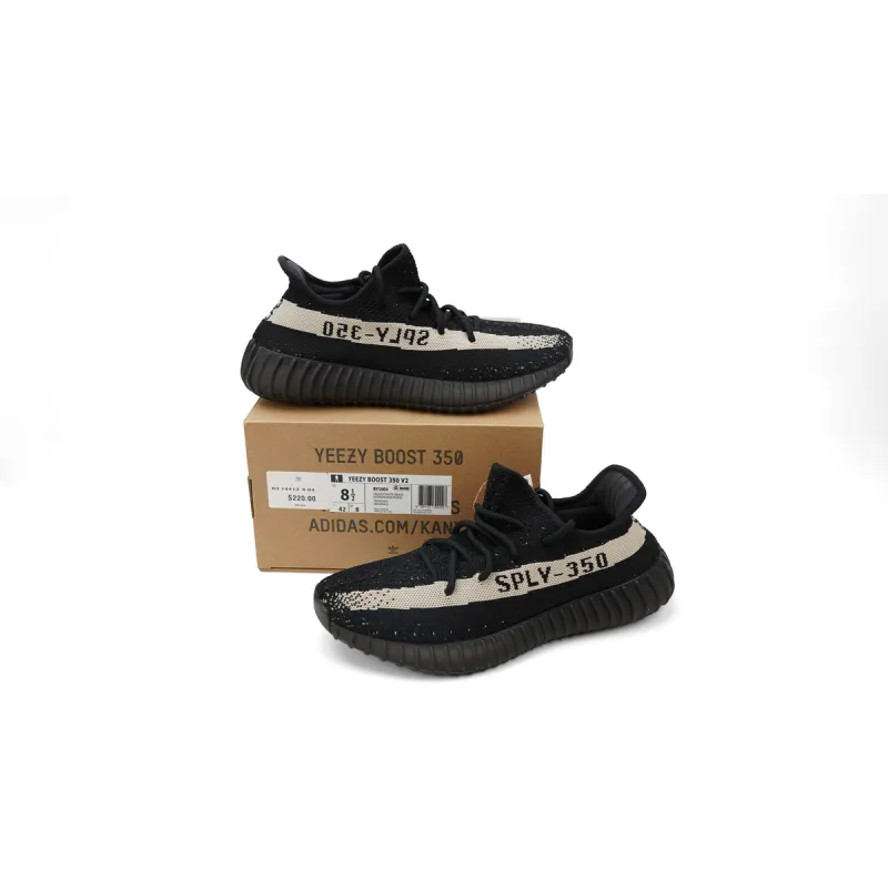 (9.9$ Get This Pair As 2nd Pair)Yeezy Boost 350 V2 Core Black White BY1604