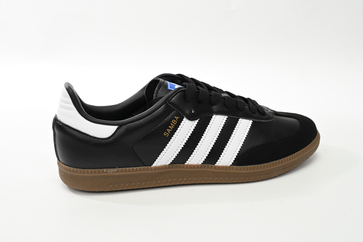 Ad*s samba og black white gum b75807