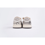 Air Jordan 1 Low Travis Scott Crackle Snake Skin
