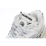 Balenciaga Runner White And Black Characters 677402 W3RBQ 9010