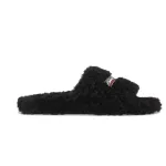 Balenciaga Furry Slide Black