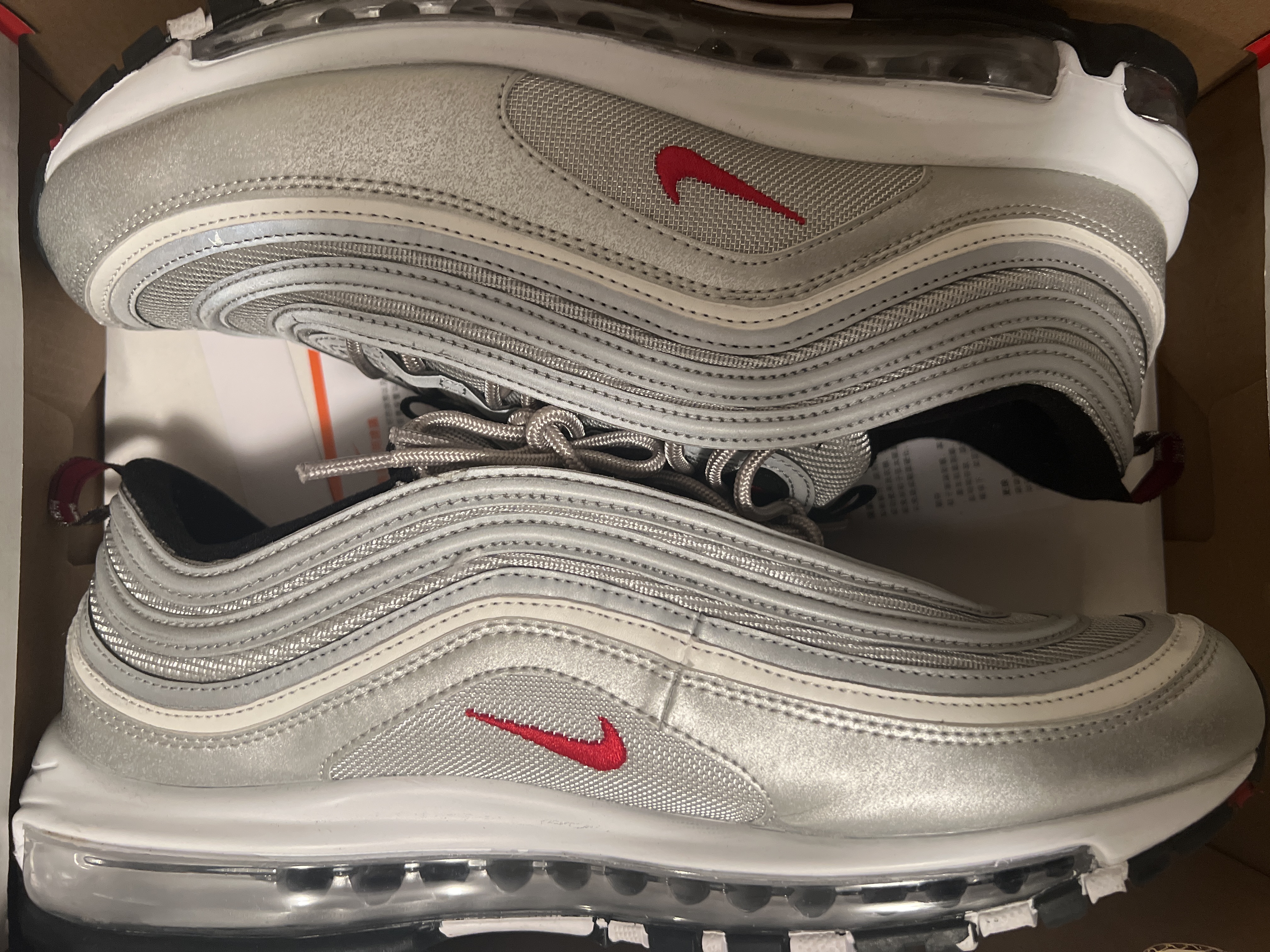 Nike Air Max 97 Silver Bullet (2016/2017) 884421-001 review Jai 01