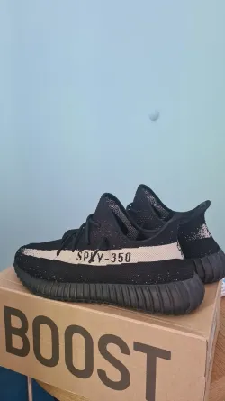 Yeezy Boost 350 V2 Core Black White BY1604 review Dennis Hawthorne