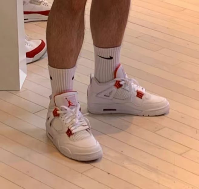 LJR Air Jordan 4 Retro Metallic Red CT8527-112 review Afra Albert