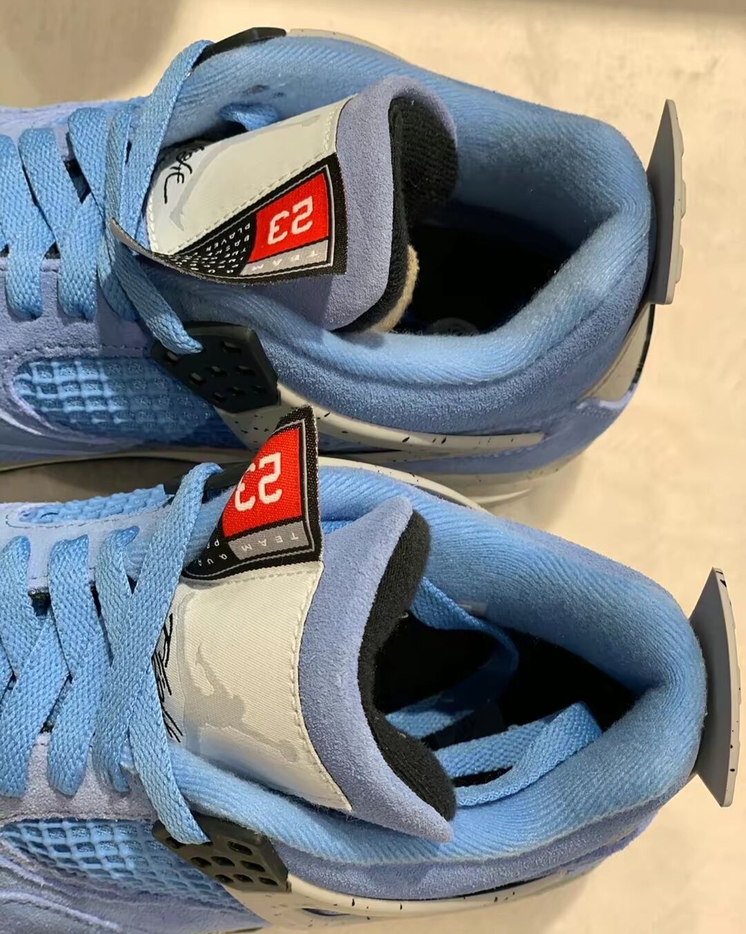 LJR Air Jordan 4 SE University Blue CT8527-400 review Benson Christy 01