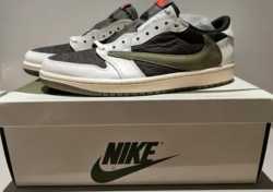 Og Tony Jordan 1 Retro Low OG SP Travis Scott Olive  DZ4137-106 review Eve Adams 01