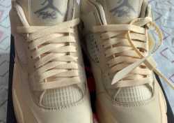 Og Tony Air Jordan 4 Retro Off-White Sail CV9388-100 review Bowen