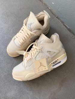 Og Tony Air Jordan 4 Retro Off-White Sail CV9388-100 review Tiffany Jasper