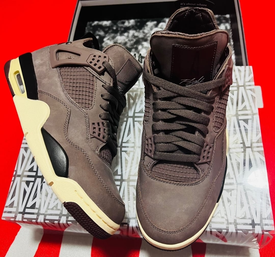 LJR A Ma Maniére x Air Jordan 4 Violet Ore DV6773-220 review Wallis Bronte