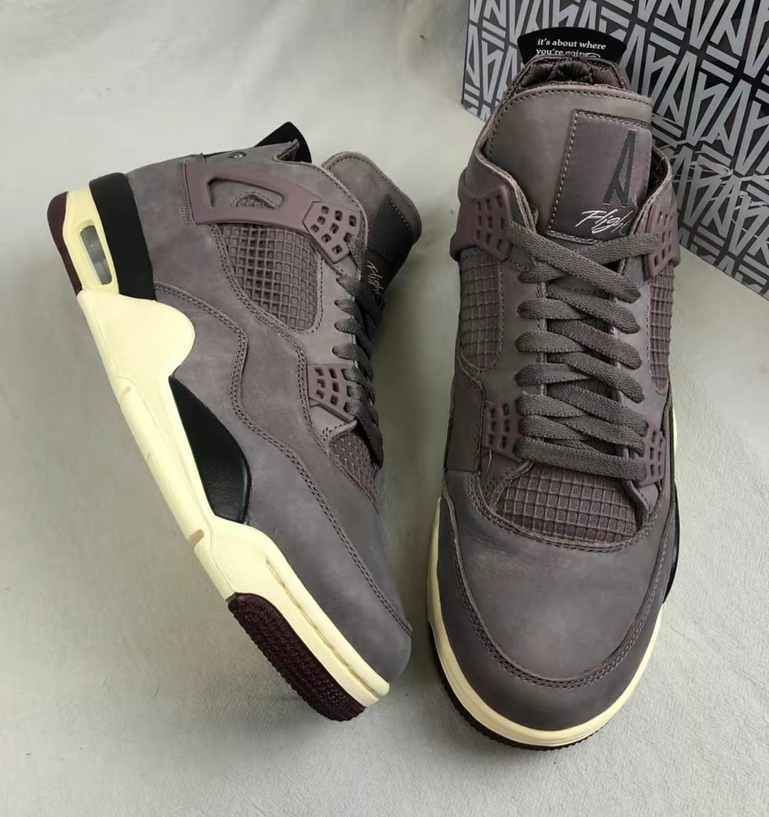LJR A Ma Maniére x Air Jordan 4 Violet Ore DV6773-220 review Andy Edith