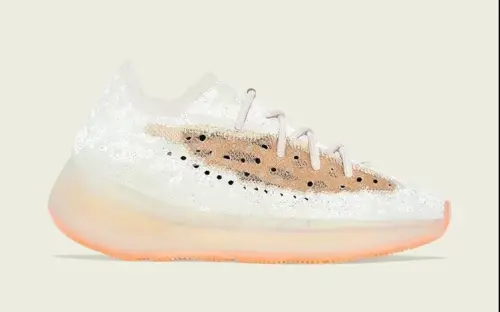 Pink embellishment is full of spring! Yeezy 380new color scheme is here this month!