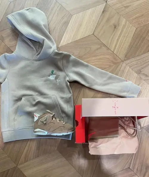 Og Tony's new information Travis Scott reveals the new Air Jordan 6 joint name!