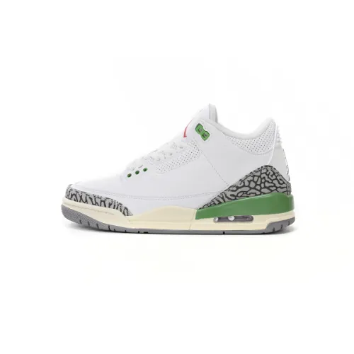 Songsneakers QC display for Air Jordan 3 WMNS “Lucky Green” 