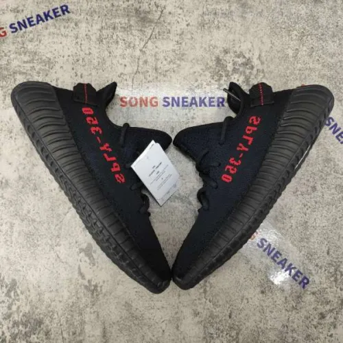 Songsneakers QC display for Yeezy Boost 350 V2 Black Red CP9652
