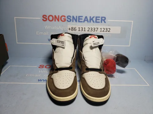 Songsneakers QC display for LJR Air Jordan 1 Retro High Travis Scott CD4487-100
