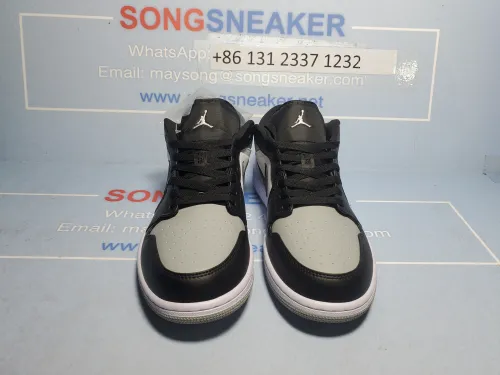 Songsneakers QC display for Air Jordan 1 Low Grey Toe 553558-110