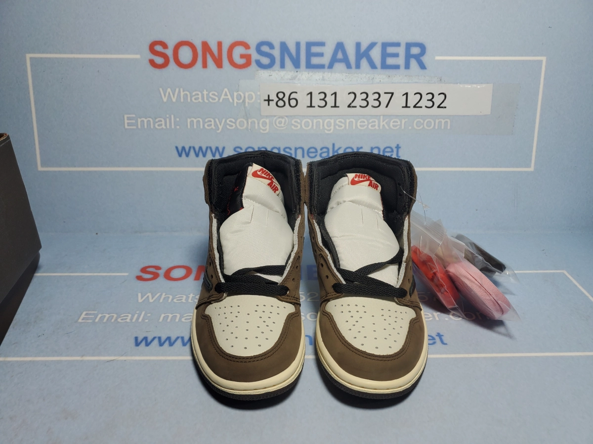Songsneakers QC display for Og Tony Air Jordan 1 Retro High Travis Scott CD4487-100