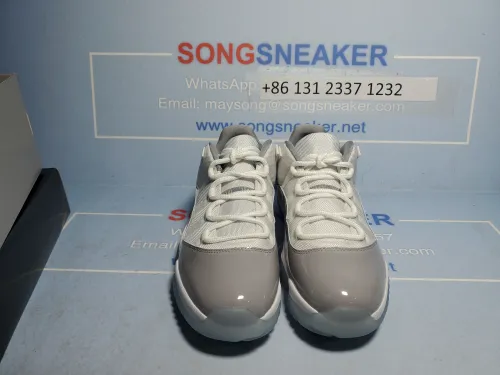 Songsneakers QC display for Air Jordan 11 Low “Cement Grey” AV2187-140