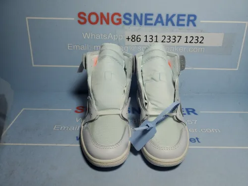 Songsneakers QC display for Air Jordan 1 Retro High Off-White White AQ0818-100